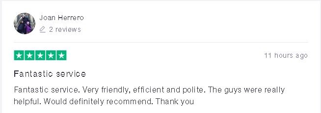 hot tub delivery 5 star review