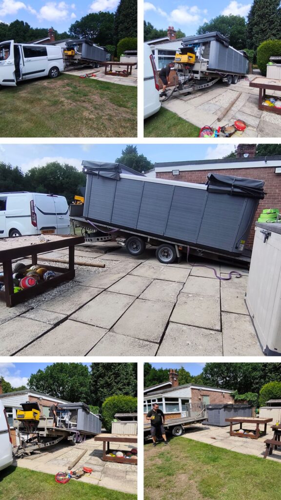 Swim Spa Relocation in Beverley
