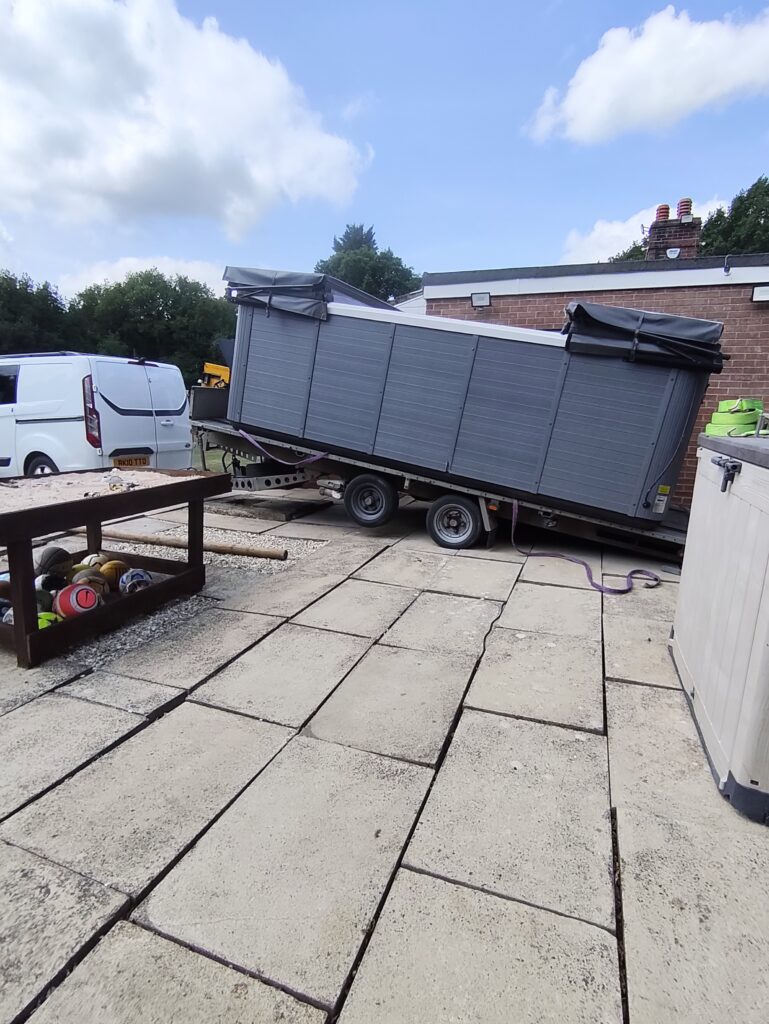 Swim Spa Relocation in Beverley